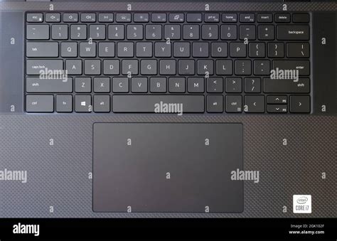 Dell Laptop Keyboard Stock Photo Alamy