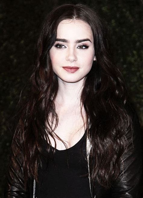 Dark Hair Makeup Pale Skin Makeup Lily Jane Collins Lilly Collins