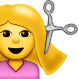 Chrome will show most of it correctly. Haircut Emoji - Copy & Paste - EmojiBase!