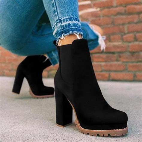 Pin On Black Womens Booties
