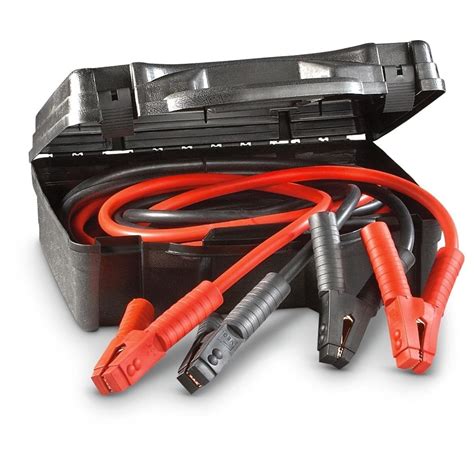 Jumper Cables Car Battery Charger Heavy Duty And Durable Booster