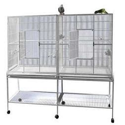 See more of hq double flight bird cage on facebook. Double Flight Bird Cage With Divider - 64