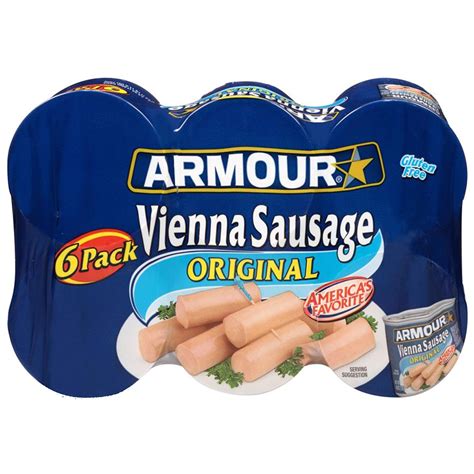 Buy Armour Star Vienna Canned Sausage Original Flavor 46 Oz Pack Of