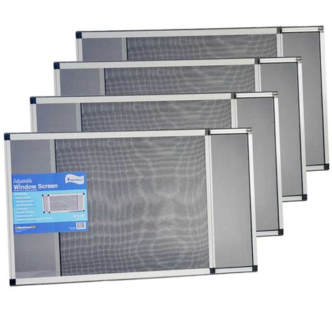 Fenestrelle Expandable Window Screen 2 Way Adjustable Horizontal 20