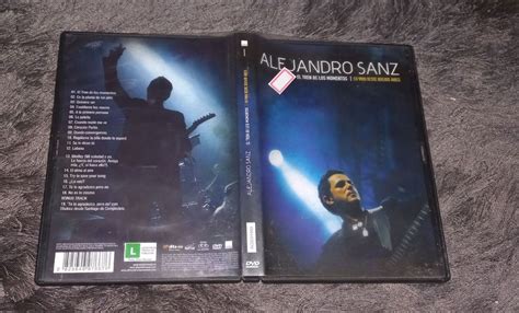 Dvd Alejandro Sanz El Tren De Los Momentos En Vivo Desde Buenos Aires