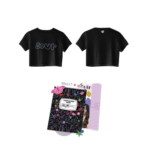 Olivia Rodrigo Official Merch Limited Edition Sour Tour Shirt