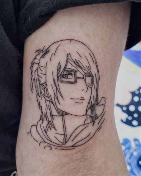 Hanji Zoe From Shingeki No Kyojin Tattoo Hange Zoë Zoe Tattoos