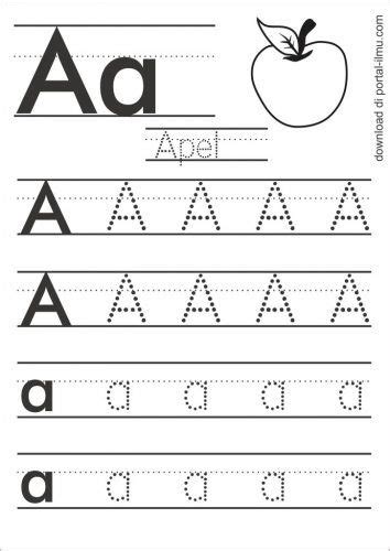 Latihan Sambung Titik Abc Connect The Dots For Preschoolers Printable