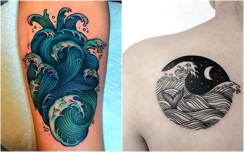 Subtle And Beautiful Water Tattoos That Your Inner Mermaid Will Love