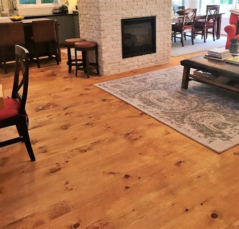 Wide Plank Solid Pine Wood Floors Usa Made Mill Direct