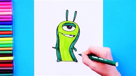 How To Draw Doc Slug Slugterra Youtube