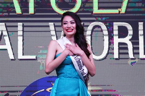 Namrata Shrestha Wins Miss Nepal World 2020