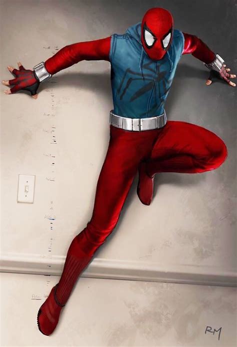 Concept Art For Spider Man Homecoming Shows Unused Superior And