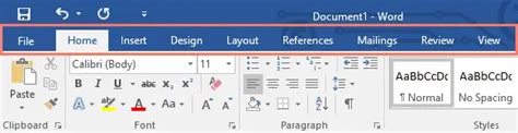 What Are Different Parts Of Ms Word Window And Functions