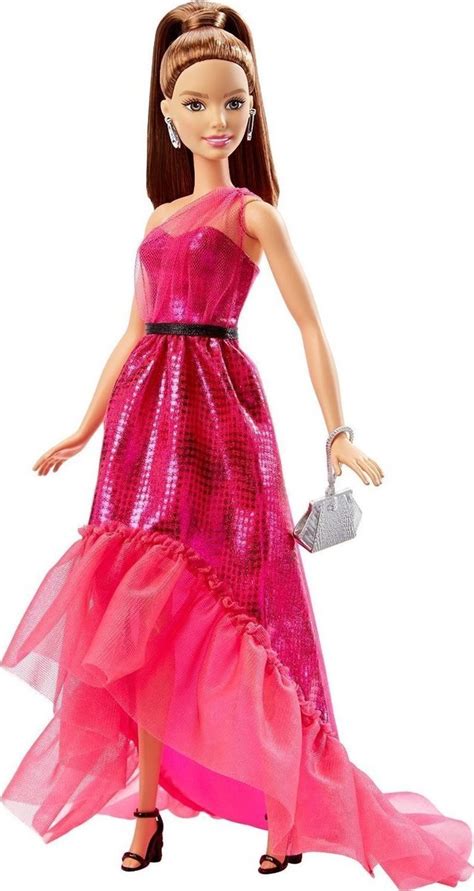 Then i found american girl wiki; Mattel Barbie Doll - Pink & Fabulous - Pink Dress Brown ...