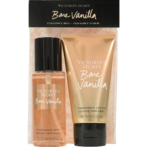 Victoria S Secret Bare Vanilla Pc Gift Set Body Bath Gift Sets