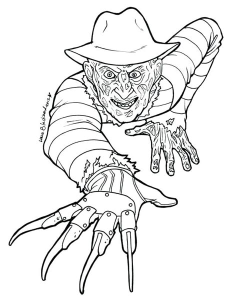 Scream Horror Movie Coloring Pages Coloring Pages