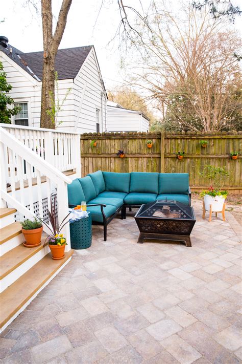 How to do it yourself patio pavers. Adding a DIY Paver Patio to the Backyard - Live Free Creative Co