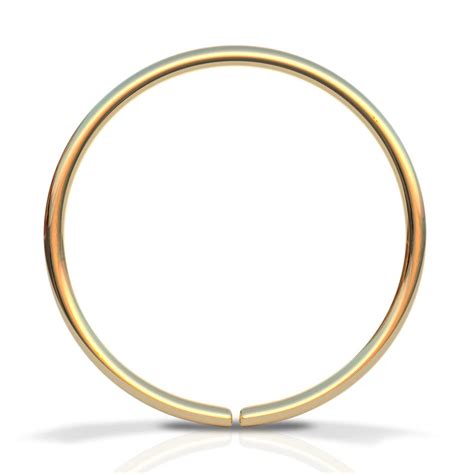 thin septum ring 24 gauge septum jewelry 14k gold filled tiny septum ring slim