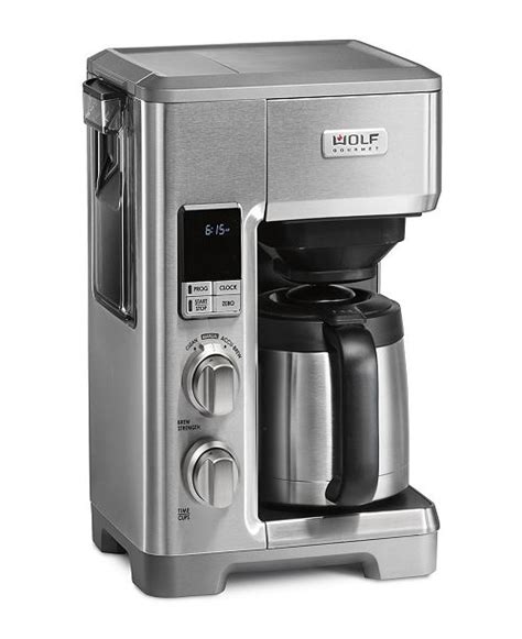 However, far and way, the wolf gourmet automatic drip coffee maker (wolf sent us a version of the coffee maker to test) quickly satisfied this coffee snob in pretty much every single way. Wolf Gourmet Automatic Drip Coffee Maker & Reviews ...