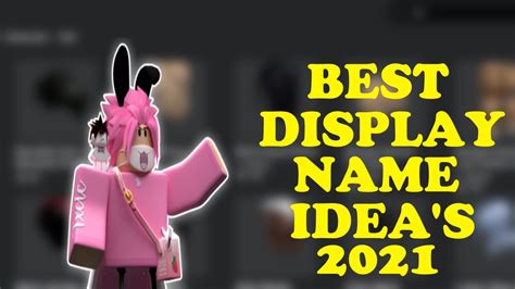 Roblox Display Name Ideas