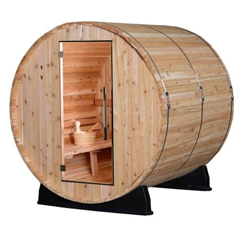 Audra 2 4 Person Canopy Barrel Sauna Almost Heaven Saunas