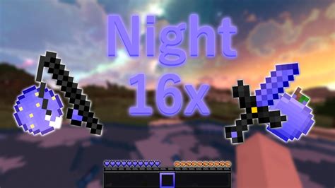 Night 16x Texture Pack Fps Boost 189 Bedrock Minecraft Youtube