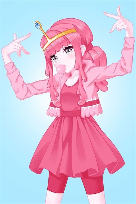 Image Result For Princess Bubblegum Fan Art Mario Fan Art Princess Bubblegum Anime Princess