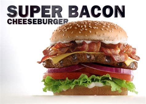 The New Super Bacon Burger From Carls Jr Insert Joke About Flying Pigs