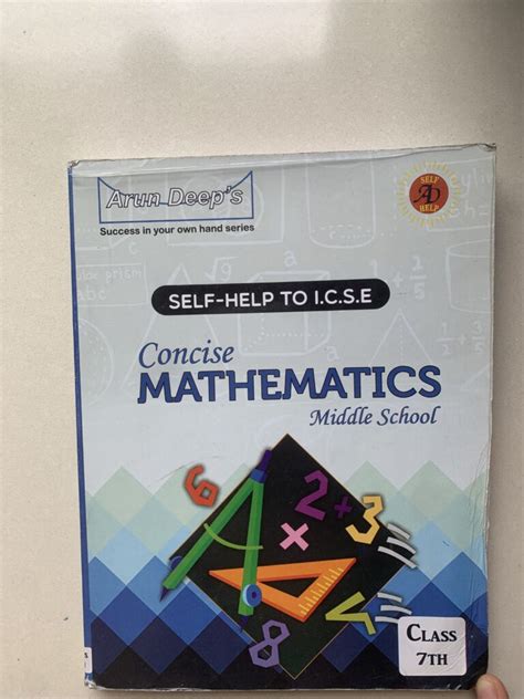 Buy Concise Mathematics Middle School (class 7) | BookFlow