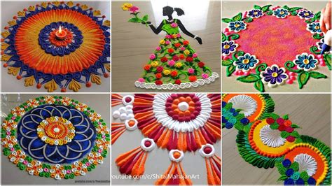 Beautiful Rangoli Designs With Dots Archives Simple Craft Idea