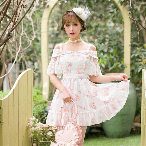 Candy Rain Princess Sweet Lolita Dress Japanese Style Cute Summer New