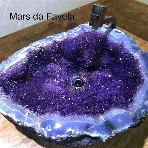 Amethyst Geode Sink From Brazil What Do You Think Photo Mars Da