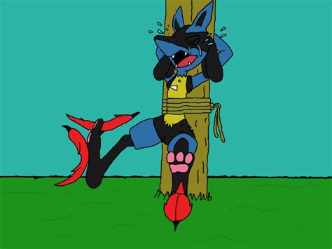 It finds out things it would rather not know, so it gets stressed out easily. Lucario has ticklish feet.. by wtfeather on DeviantArt