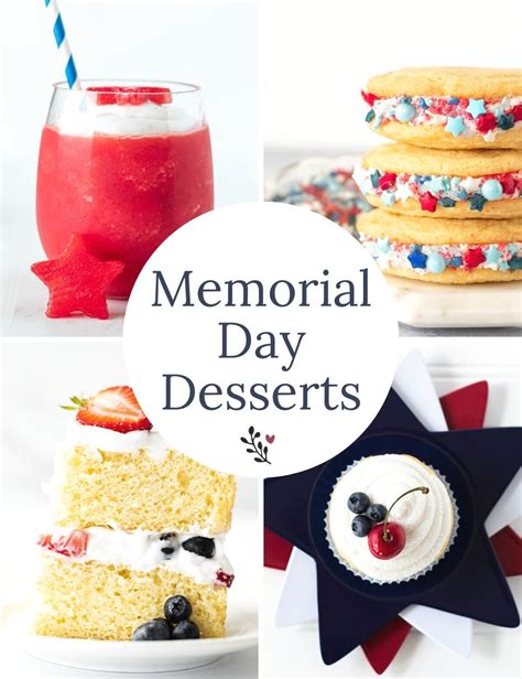 Memorial Day Dessert Recipes Recipe Roundup Butter And Bliss