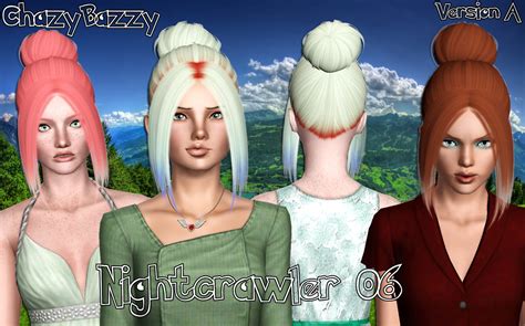 Tts Anto 84 Hairstyle Retextured By Chazy Bazzy Sims 3 Hairs
