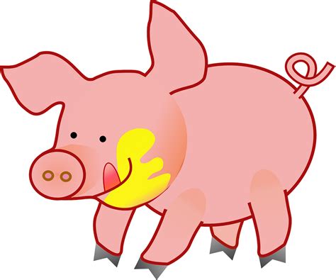 Pig Pink Baby · Free Vector Graphic On Pixabay