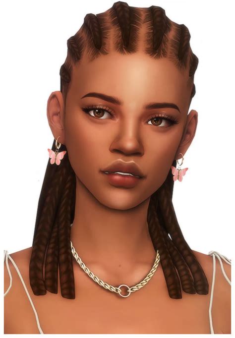 Maxis Match Cc World Sims Hair Sims Afro Hair Sims Curly Hair