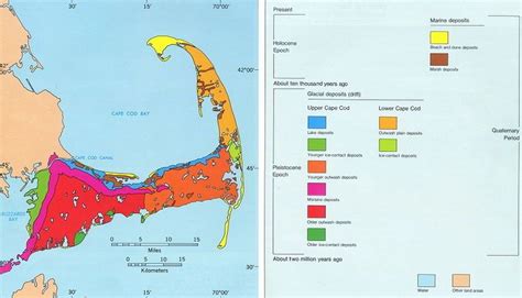 Geology Of Cape Cod Cape Cod Map Article Writing Epoch Cover Photos