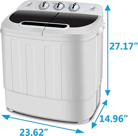Zeny Portable Mini Twin Tub Washing Machine Wspinner Dryer Zeny