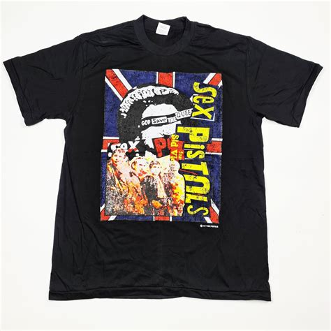 Retro Sex Pistols T Shirt Size L Etsy