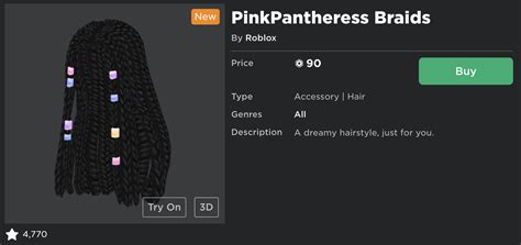 The Pinkpantheress Hair Style Is By Far The Best Black Hairstyle Roblox