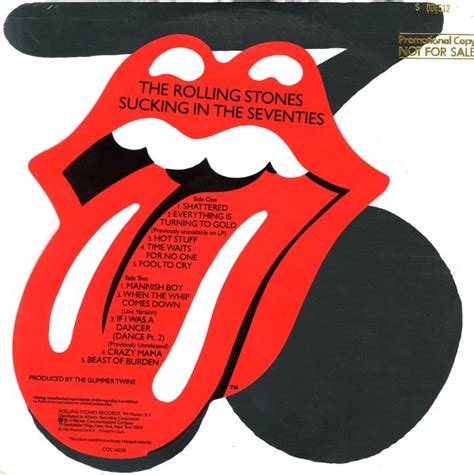 Rolling Stones Sucking In The Seventies Lp Vinyl Record Album