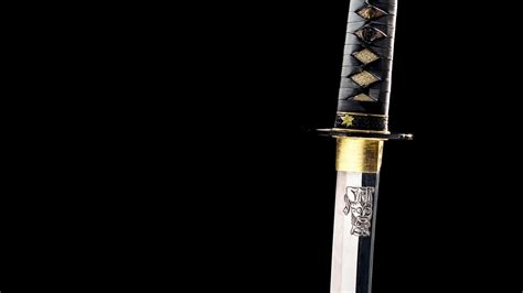 Samurai Sword Close Up Wallpaper Download 2560x1440
