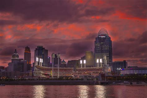 Downtown Cincinnati Sunset Photograph By James Patterson Fine Art America