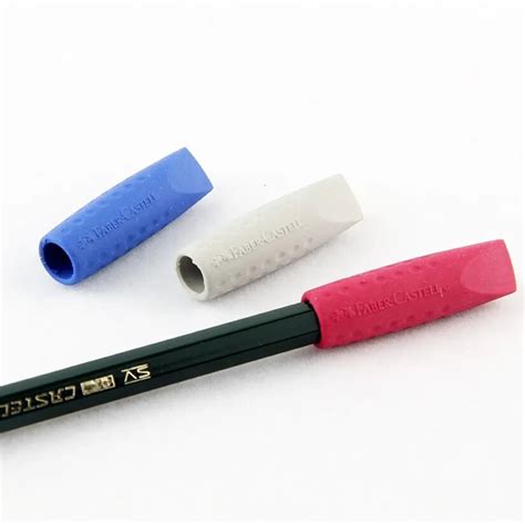 Best Pencil Cap Eraser Rubber Pencil Eraser Cap Borrachas Escolar 3