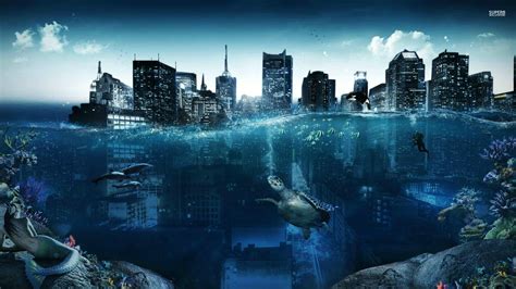 Underwater City Wallpapers Top Free Underwater City Backgrounds