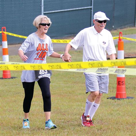 A race for a special cause... Over 100 runners take to the road in Race