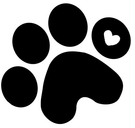 Paw Left Transparenttley 1330×1266 Free Logo Templates Dog