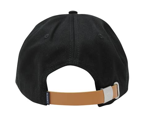 Lacoste Mens Classic Large Croc Logo Cap With Leather Strap £3797